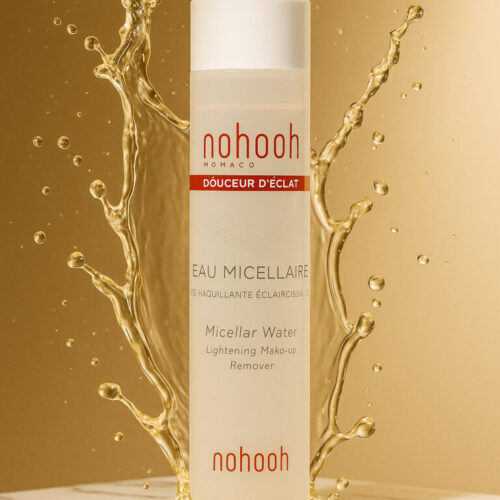NOHOOH Eau Micellaire Démaquillant Eclaircissante 200Ml