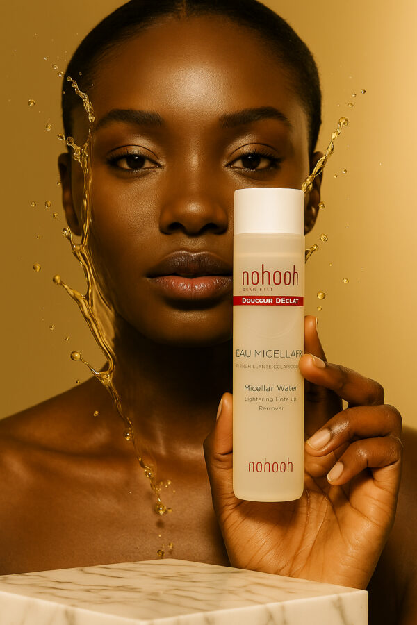 NOHOOH Eau Micellaire Démaquillant Eclaircissante 200Ml
