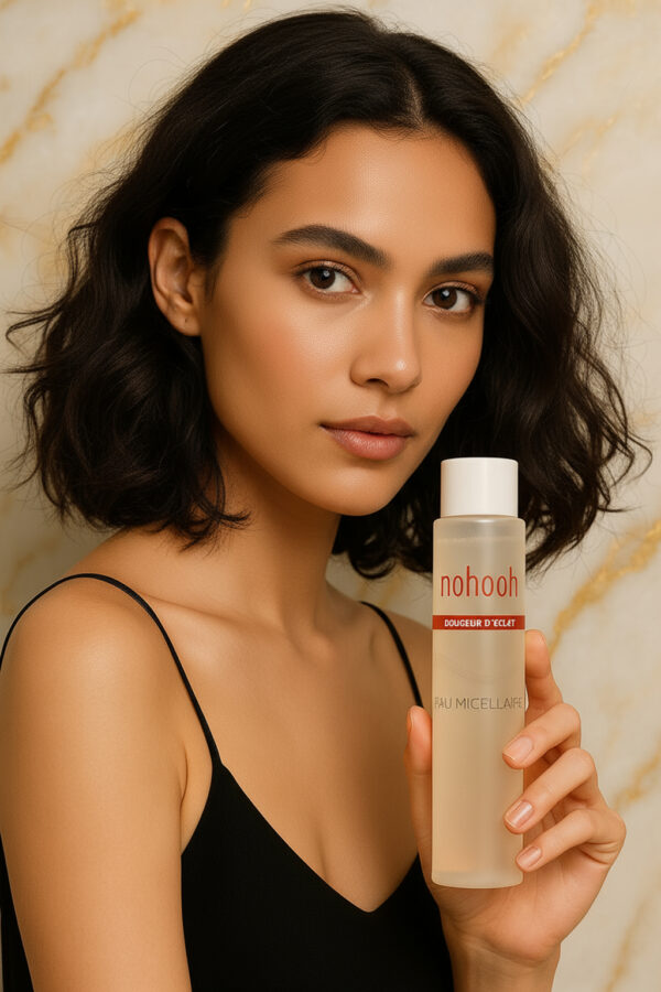 NOHOOH Eau Micellaire Démaquillant Eclaircissante 200Ml