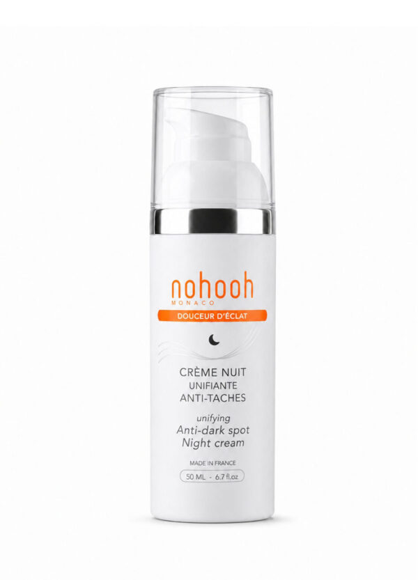 NOHOOH Crème Nuit Unifiante Anti-Taches 50Ml