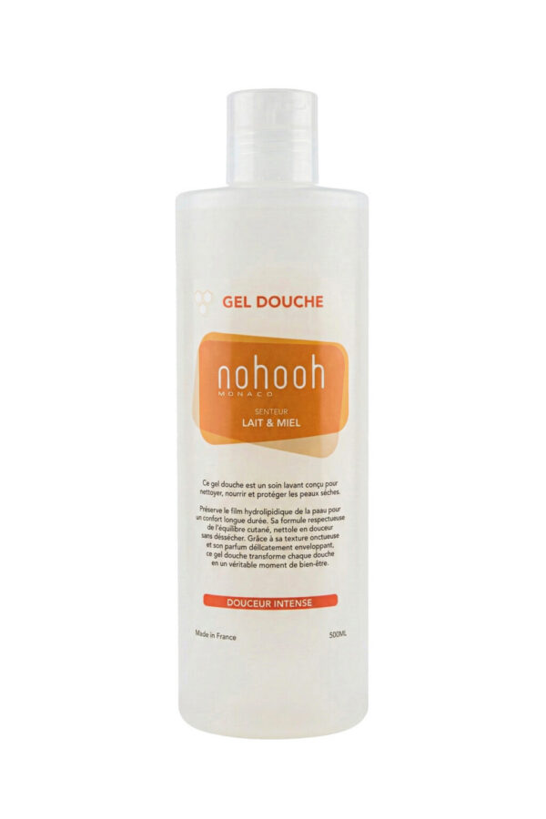 NohoohSuisse.ch Gel douche LAIT & MIEL 500ML