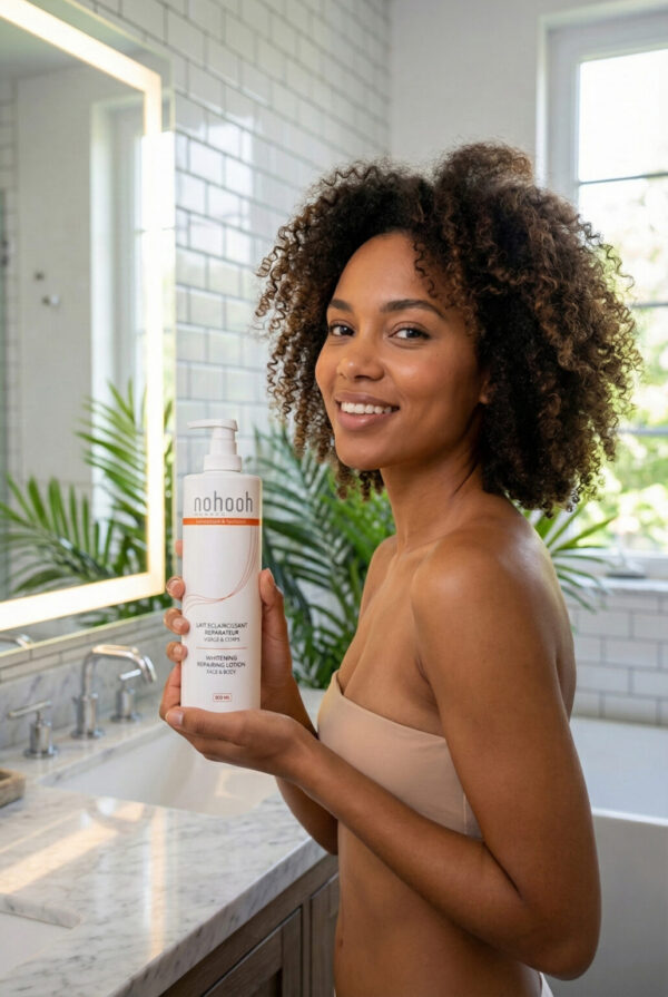 LAIT ECLAIRCISSANT REPARATEUR VISAGE ET CORPS